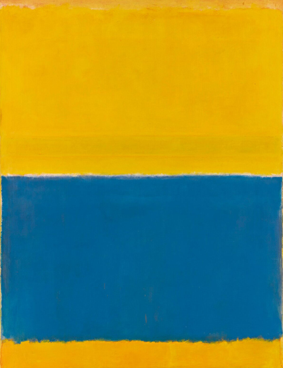 Untitled (Yellow and Blue) Mark Rothko